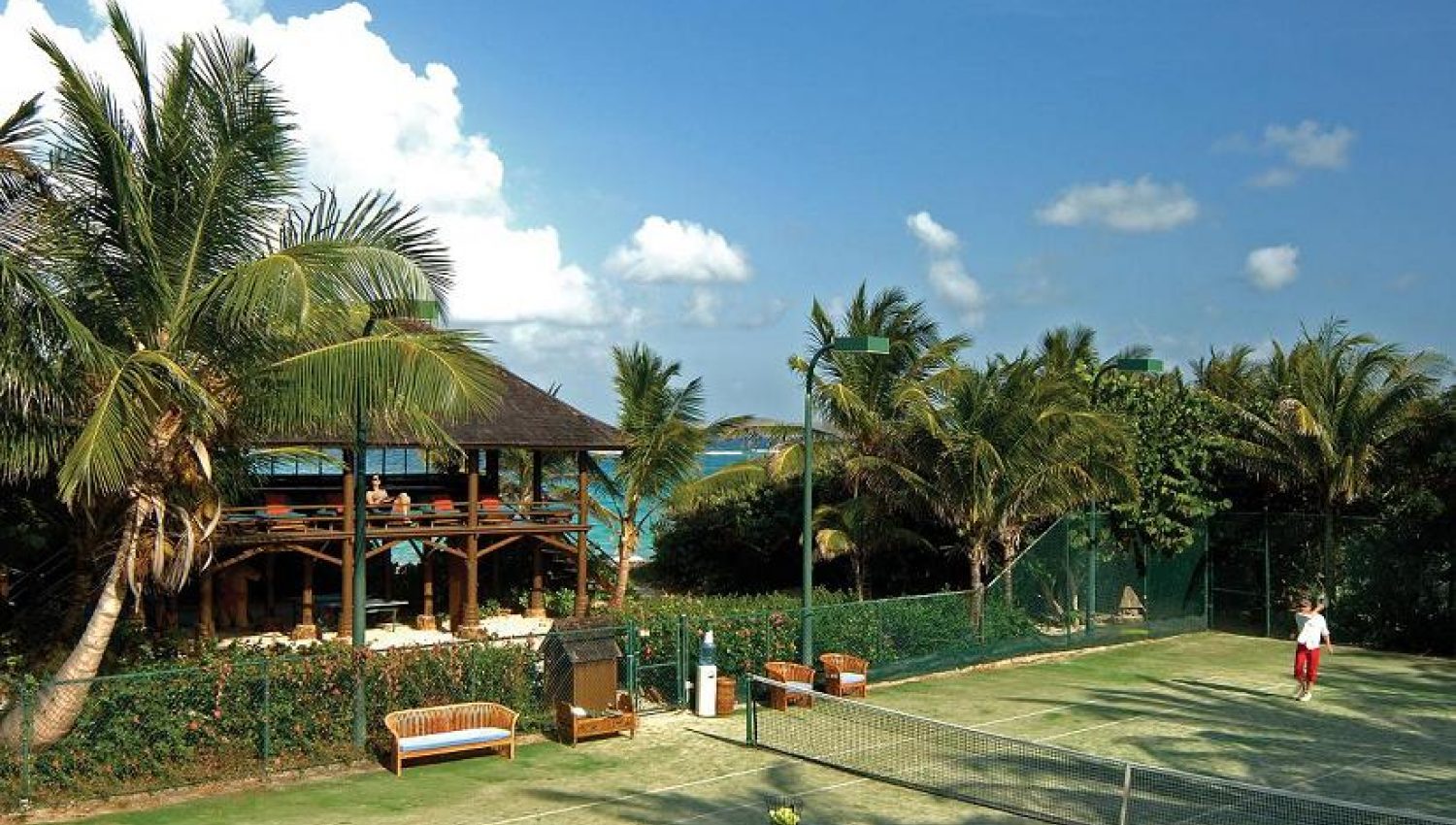 Necker Island in British Virgin Islands, Caribbean - White Blancmange